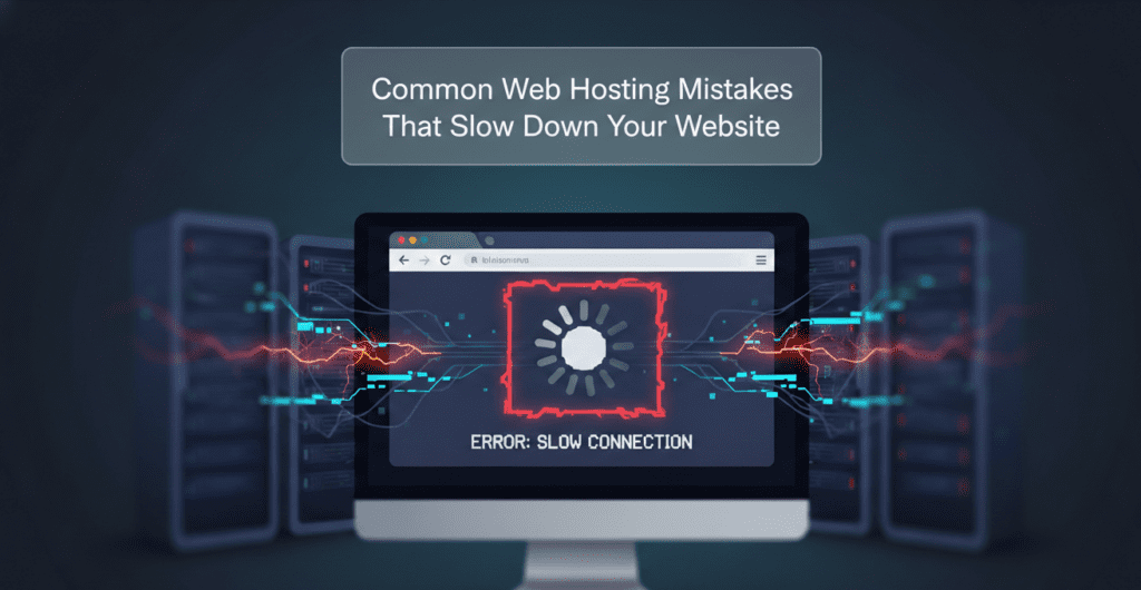 Common Web Hosting Mistakes That Slow Down Your Website