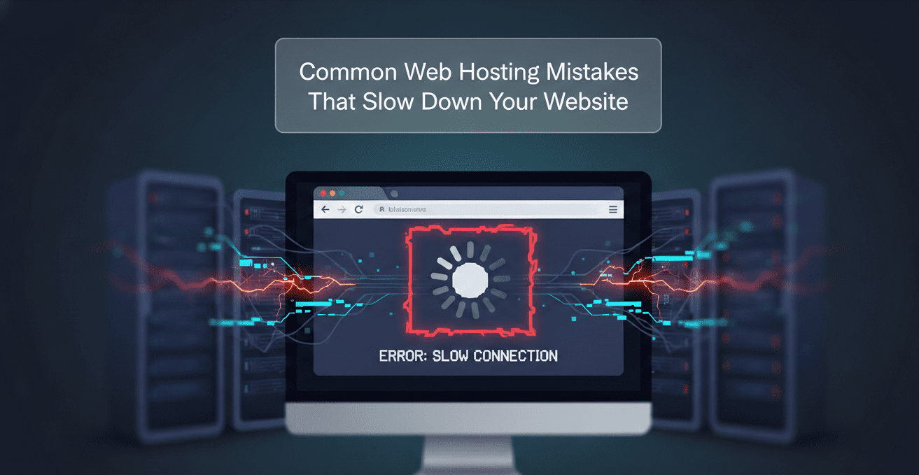 Common Web Hosting Mistakes That Slow Down Your Website,