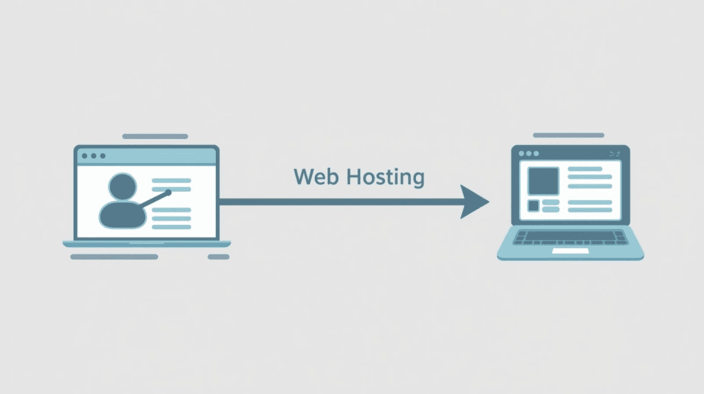 how web hosting works for websites