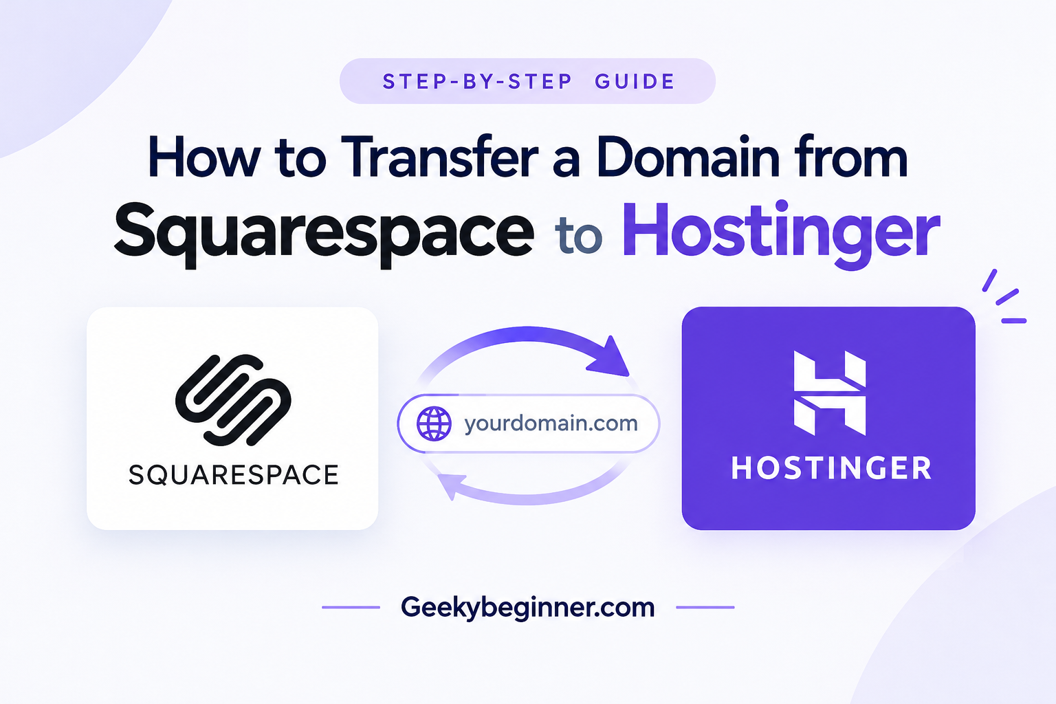 How To Transfer a Domain From Squarespace to Hostinger Step By Step